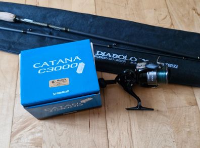 Balzer Diabolo X fishing rod & reel