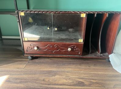 TV unit on wheels