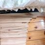 30 Vintage Raw Unused Maple Wood Blocks for Floor Repair or Craft Blanks. Image 6