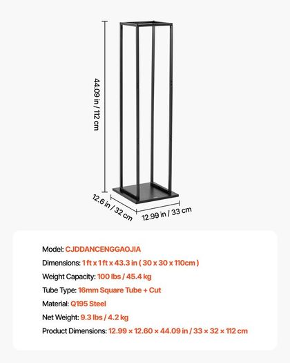 Indoor Firewood Rack, 45kg Capacity