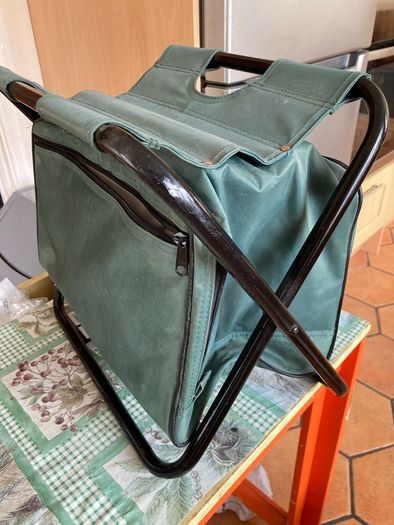 Folding Stool with Bag . Ideal for Fishing or Art painting.