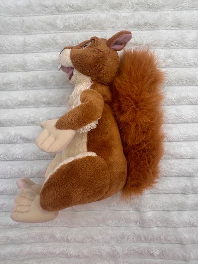 Disney The Wild Benny Squirrel Soft Plush approx. 10" Dirty Damaged Vintage Please see photos