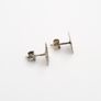 925 Silver Sunburst Stud Earrings Image 4