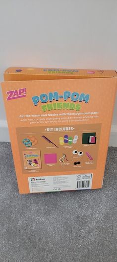 Zap! Pom-Pom Friends Creative Artwork