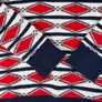 Ted Baker London Glenfer Jacquard Crewneck Sweater Red White Blue - Size 3 - M Image 3