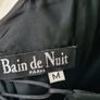 Black dress, lace up back, tutu underskirt, size S/M Image 2