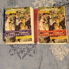 Norton Anthology of Western Music Volumes 2 & 3, 7th edition