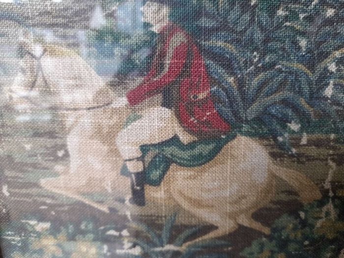 Pair Of Hunting Scene Tapestries