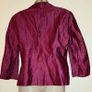 Cerise Pink Linen Mix Dressy Jacket from Precis Petite size 12 Image 3