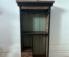 Handmade compact drinks cabinet