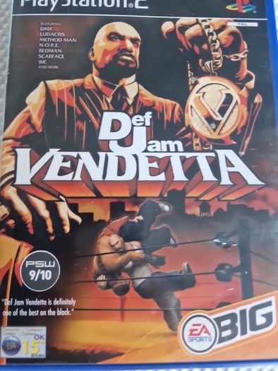 Def Jam Vendetta  PlayStation2 Ps2 Games Original