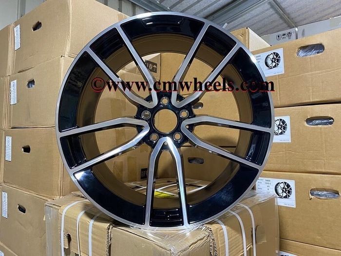 22" Inch Mercedes Merc Twin spoke style Alloy Wheels Jeep GLE GLC GL ML M Class AMG SUV 5X112 4MATIC