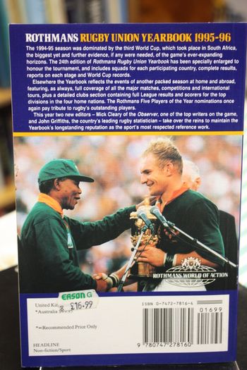 Rothmans Yearbook 1995-1996