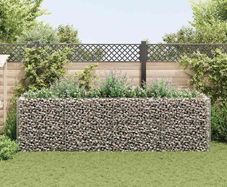 Gabion Raised Bed Steel 360x90x100 cm