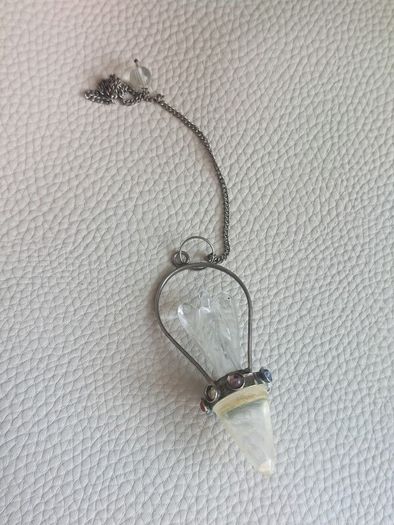 crystal angel pendulum