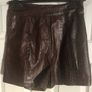 PLT leather shorts Image 2