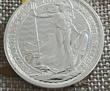 1oz Britannia 999 silver