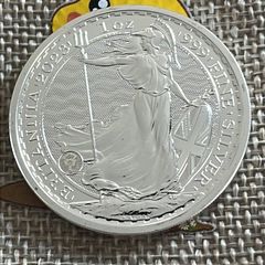 1oz Britannia 999 silver
