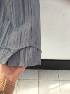 Grey "FranStyle" Trench Coat  size 10/12
