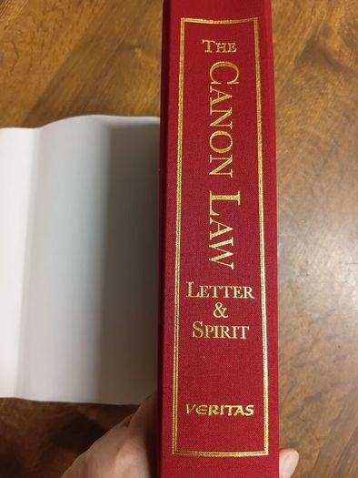 Rare Find. Canon Law: Letter and Spirit