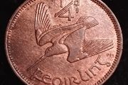 #548 - Ireland - 1949 - Farthing - KM.9 - AU