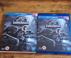 "Jurassic World" (2015) Blu-ray - free standard postage