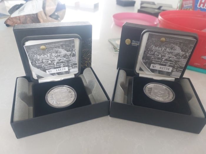 jfk silver proof