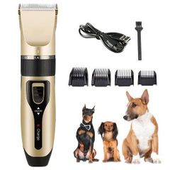 Pet Electric Clipper Dog Grooming Trimmer Rechargeable Wireless P2 Cordless Comb