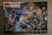 lego avengers 76322 endgame Thor vs Chitauri