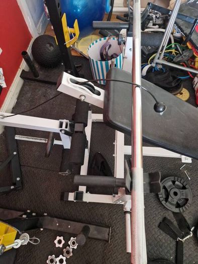 Full Home Gym Set,everything You Need To Lift Heavy