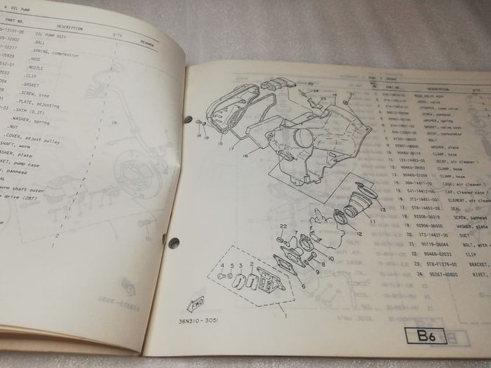Yamaha DT80 MX parts catalogue