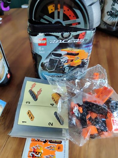 Lego Racers Vintage Flame Glider 8641 F6 Truck 8656 from 2005