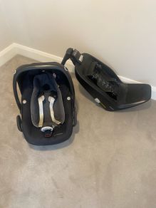 Maxi cosi seat and isofix