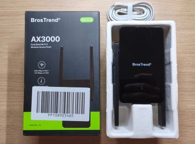 BrosTrend WiFi 6 AX3000 WiFi Booster Range Extender