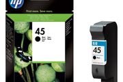 HP 45 Black Ink Cartridge (51645AE), 42ml Pigment Ink, Up to 930 Pages