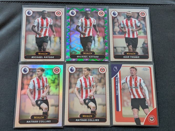 Brentford Topps 2026 Topps Chrome Topps Merlin Topps Premier League