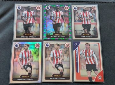 Brentford Topps 2026 Topps Chrome Topps Merlin Topps Premier League