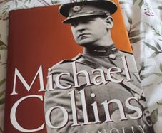 Hardback book Michael collins