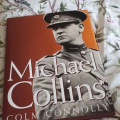 Hardback book Michael collins