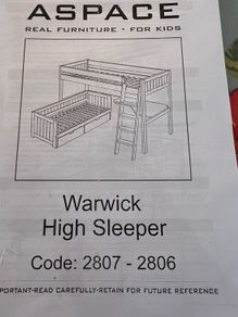 kids high sleeper
