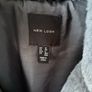 coat new look charcoal grey fake fur coat size 10 Image 4