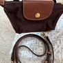 Longchamp le Pliage mini / strap / brown/ new Image 3