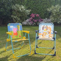 Kid's folding chairs - Peppa Pig & Bluey