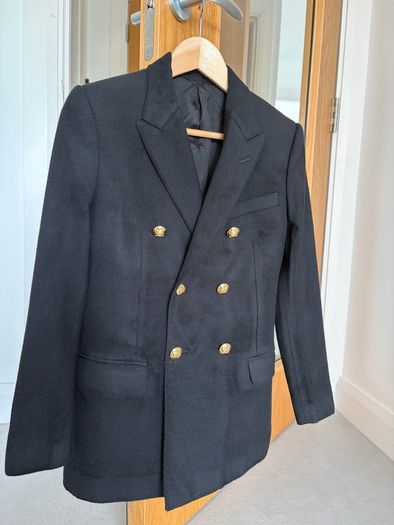 Celine classic jacket in diagonal wool