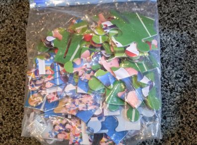 Soccer Jigsaw Puzzle (used).