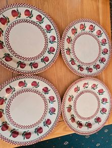 Vintage Nicholas Mosse Dinner plates x 4