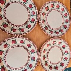 Vintage Nicholas Mosse Dinner plates x 4