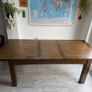 Solid Oak Extending Dining Table & matching Bench Image 3