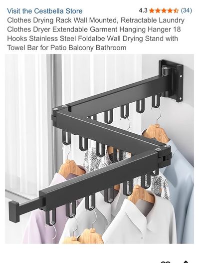 clothes hanger+rack
