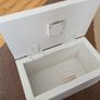 MDF safe box, 2 keys, different colour, size. Image 2